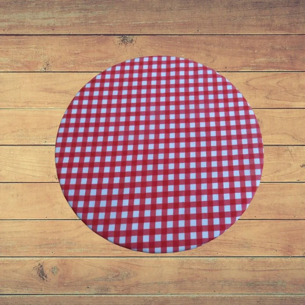 Kitchenaid Bowl Cover, Chickens and Reversible Red Gingham